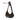 Luna Crossbody tie-up strap detail in Chocolate Brown