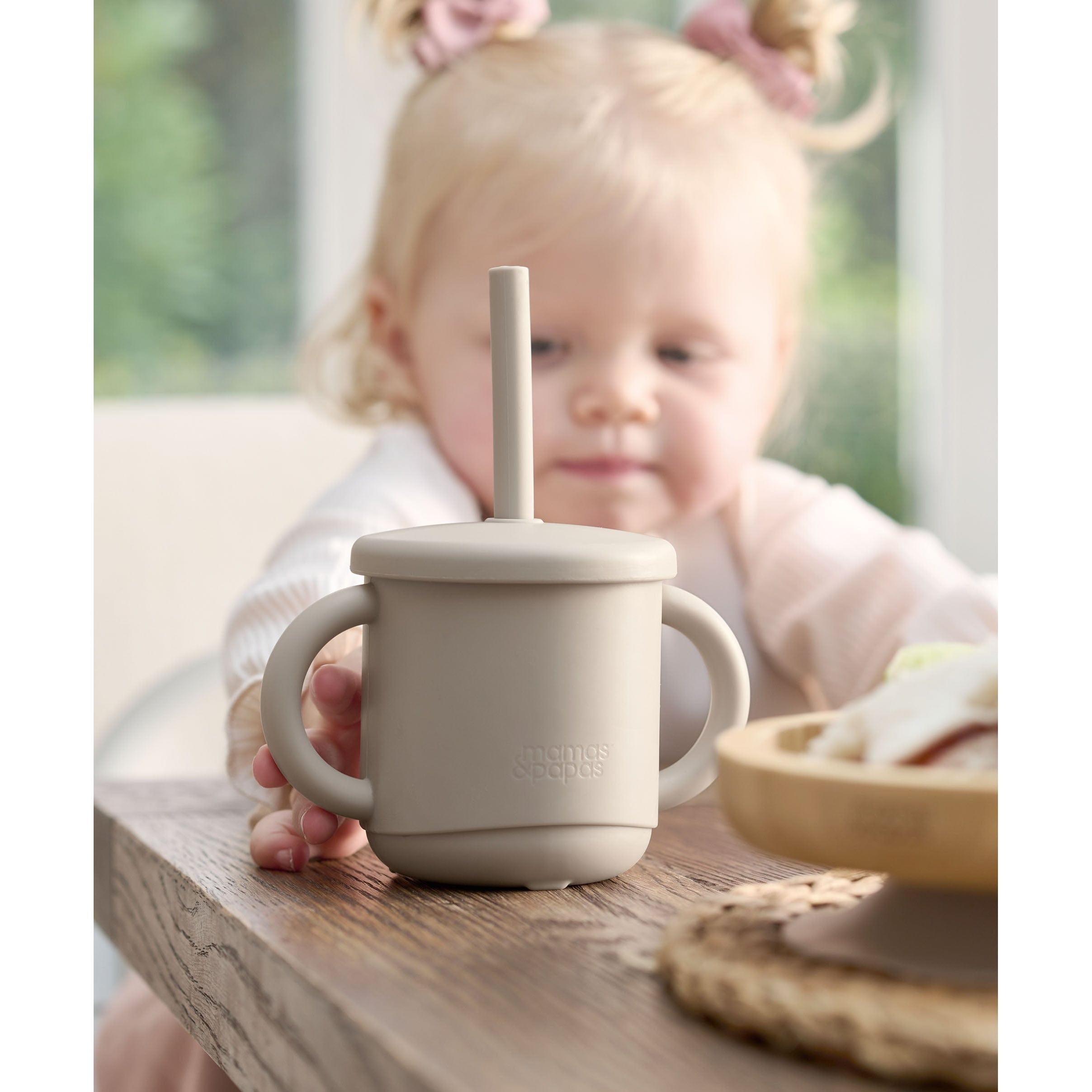 Mamas & Papas 3-in-1 Sippy Cup  - Truffle
