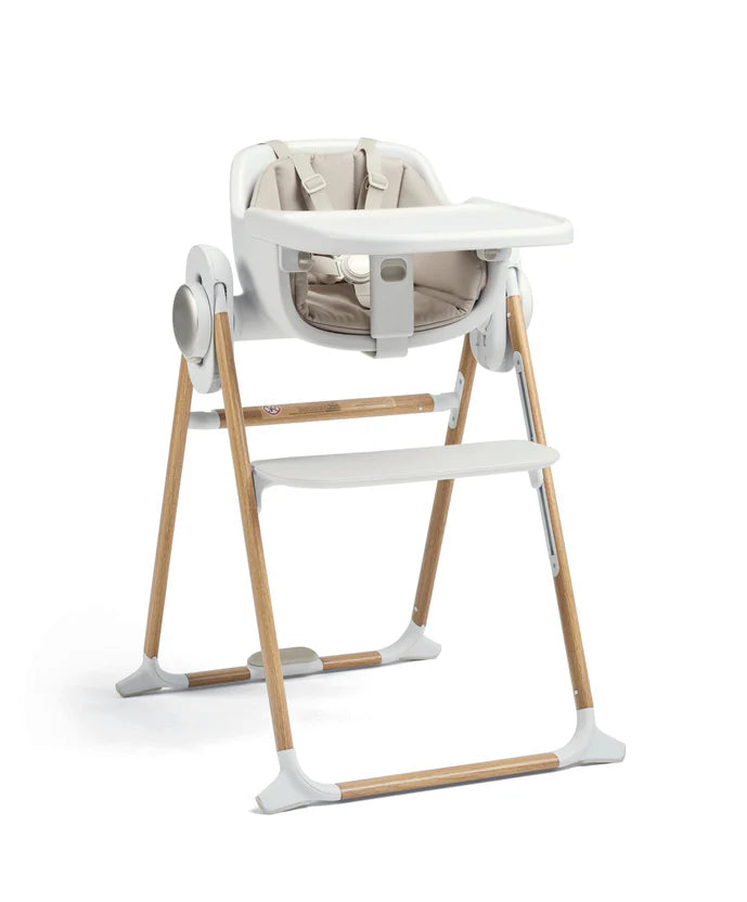 Mamas & Papas Eno Highchair, Bouncer & Cushion Bundle – Cashmere