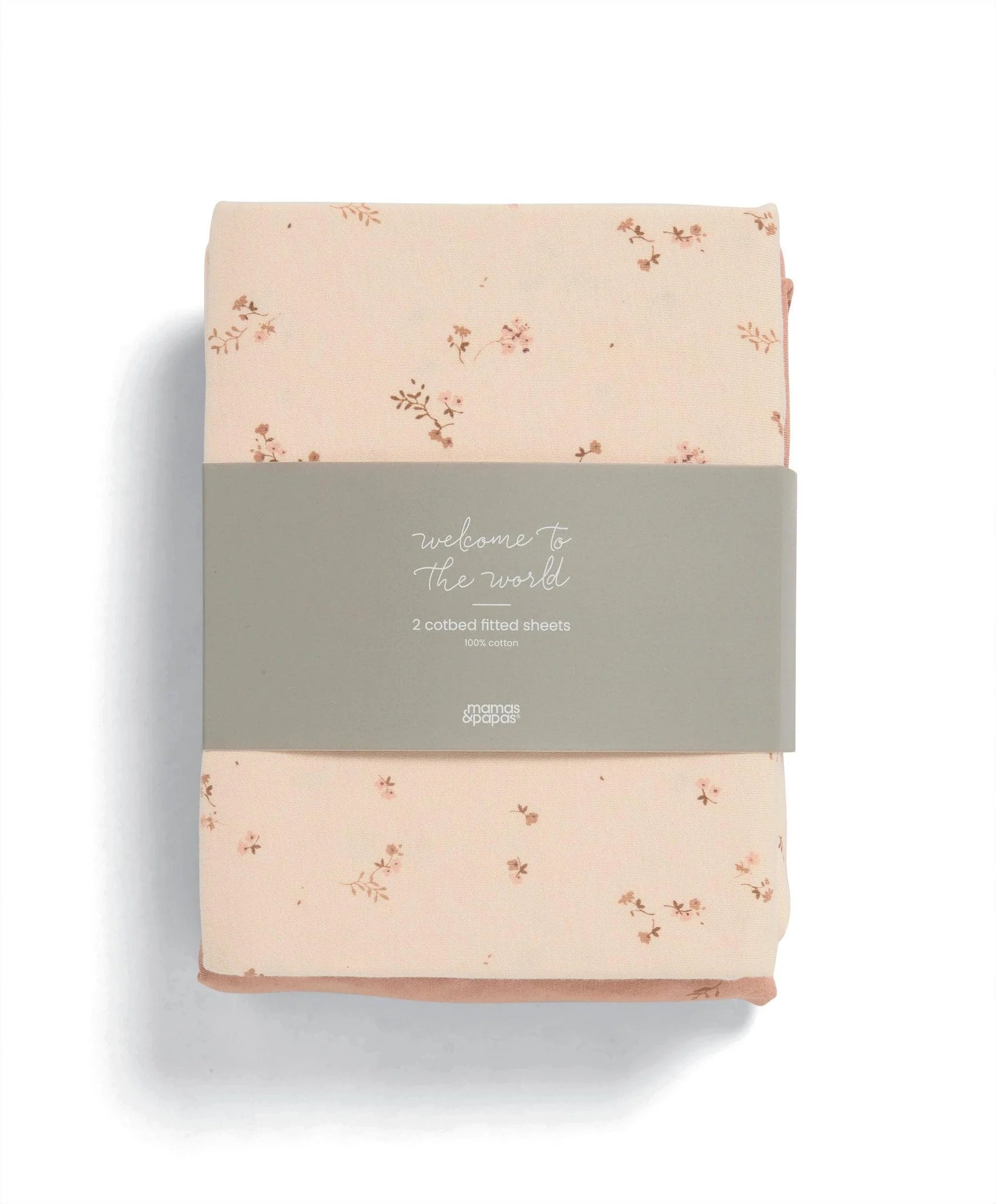 Mamas & Papas Cot Fitted Sheets 2 Pack