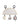 Another Fox Car Seat Toy by Mamas & Papas — crinkle rattle squeaker hanging toys on C-ring clips