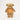 Moonie, Organic Humming Bear - Cappuccino