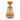 Trixie Mr. Fox wooden stacking toy – rust fox character ring stacker, full view