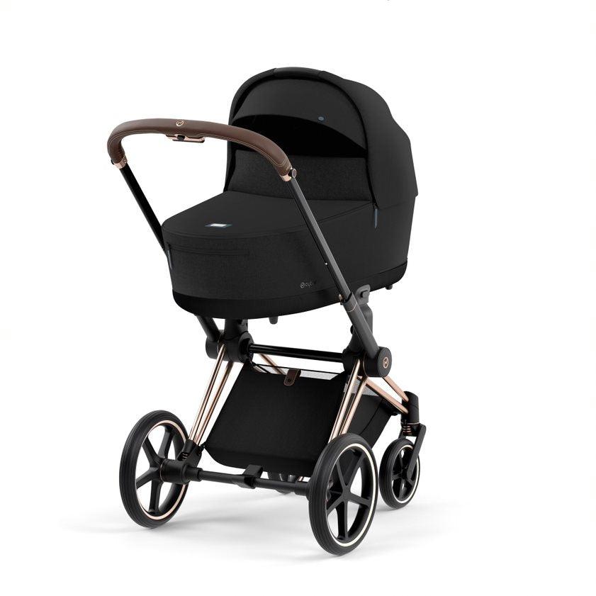 Rose Gold Stardust Black Add Carrycot