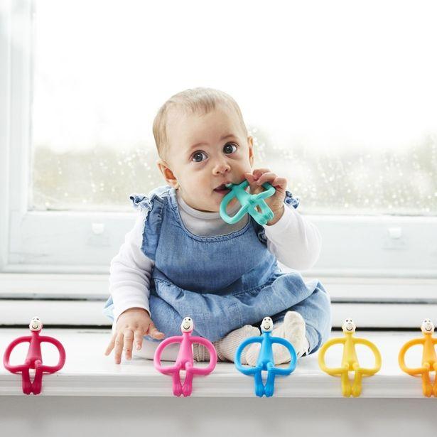 Matchstick Monkey Teething Toy and Gel Applicator - Kiddie Country