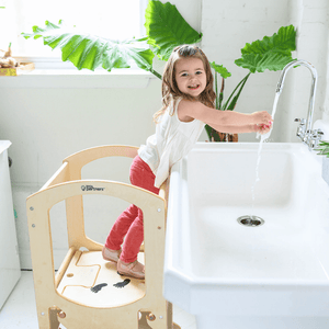 Little Partners The Original Learning Tower Natural - Kiddie Country