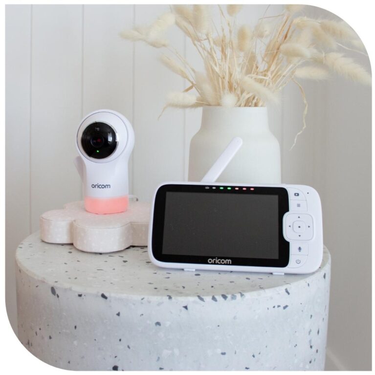 Oricom 5″ Smart HD Nursery Pal Glow+ Baby Monitor