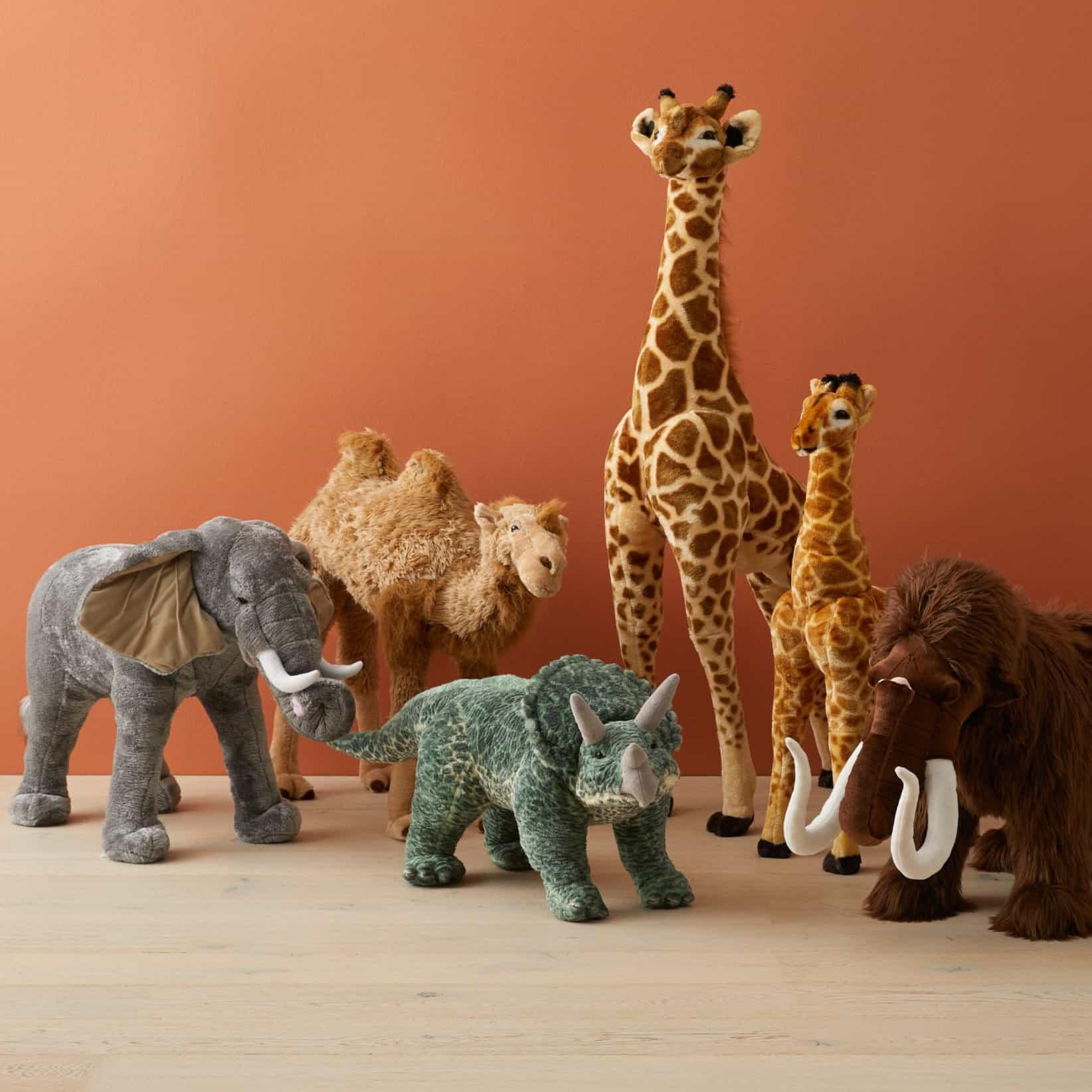 Jiggle & Giggle Large Standing Elephant - Kiddie Country