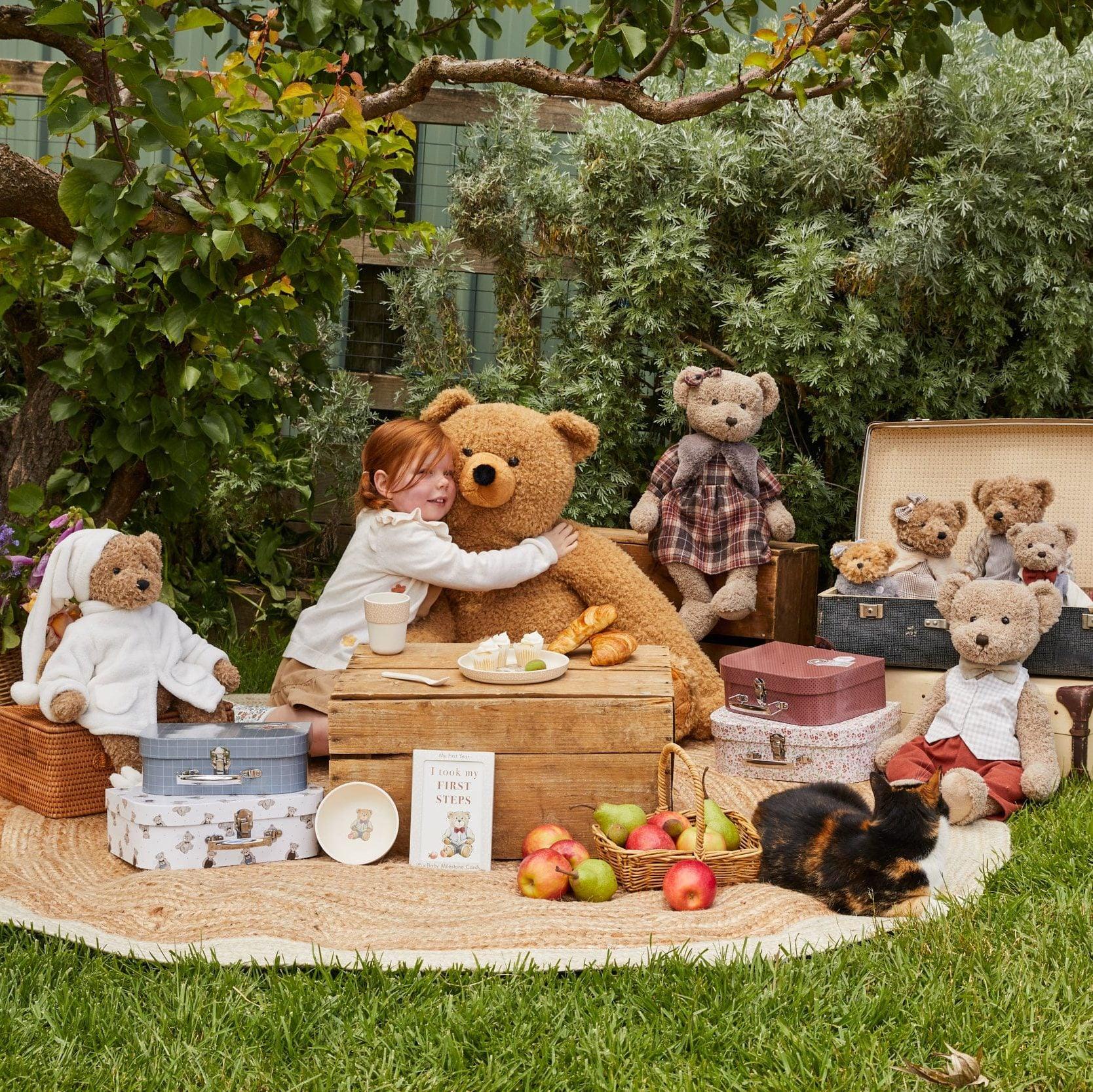 Notting Hill Large Sitting Teddy Bear - Kiddie Country