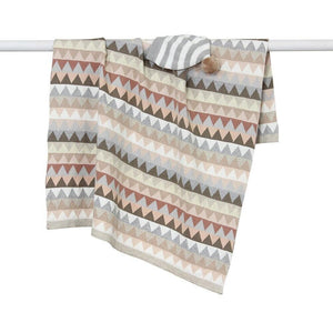DLUX Archie Triangles Baby Blanket - Kiddie Country