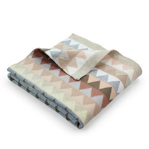 DLUX Archie Triangles Baby Blanket - Kiddie Country