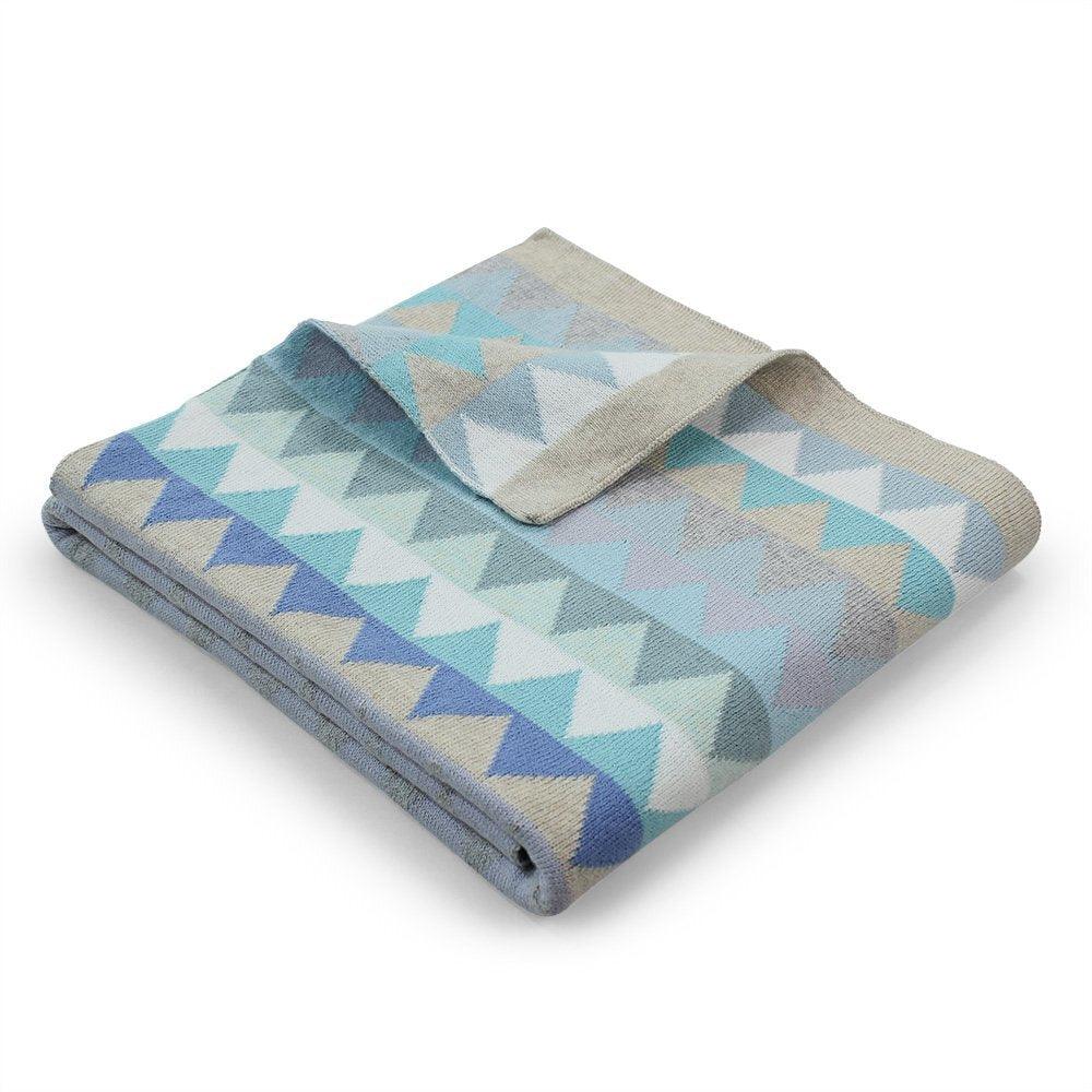 DLUX Archie Triangles Baby Blanket - Kiddie Country