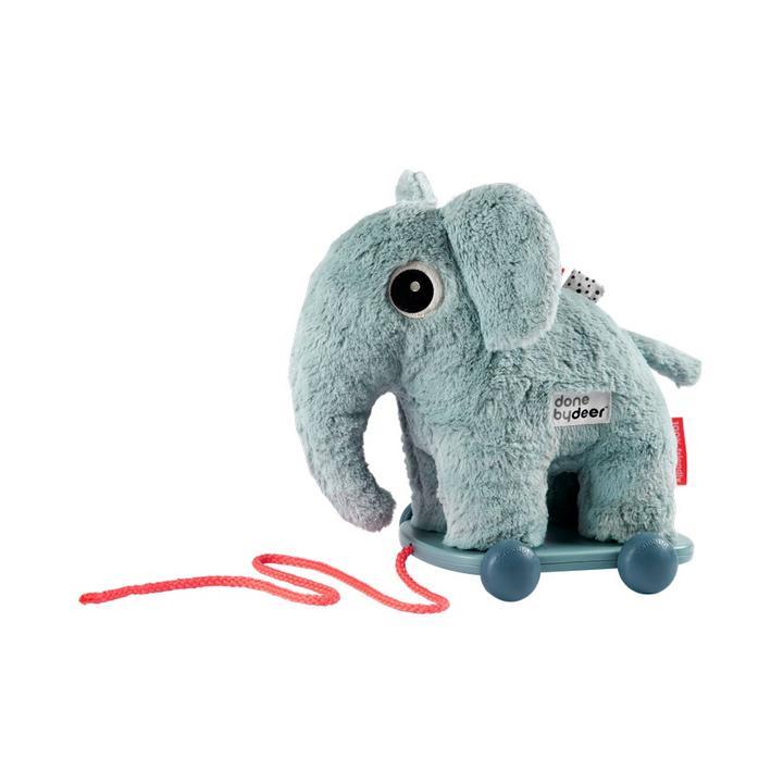 Done by Deer Pull Along & Soft Toy Elephant - Kiddie Country