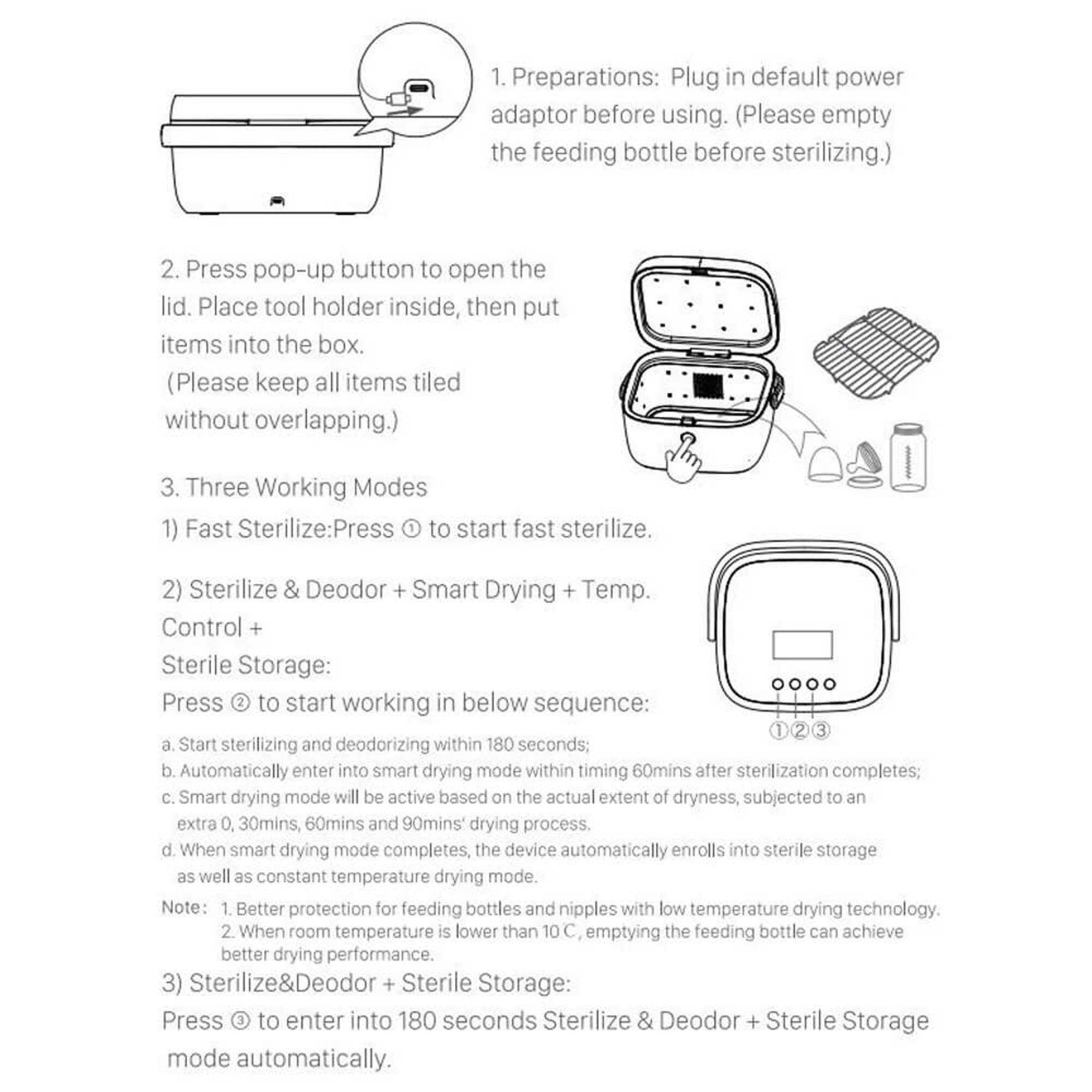 59S LED UV Multipurpose Cabinet - Kiddie Country