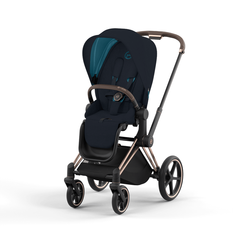 Rose Gold Midnight Blue Add Carrycot