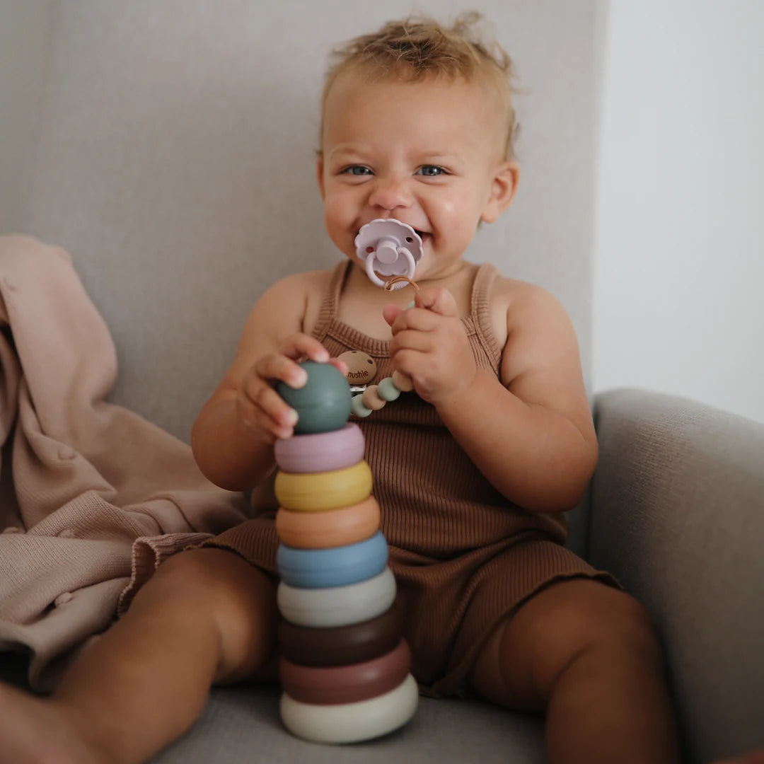 Mushie Stacking Ring Toy
