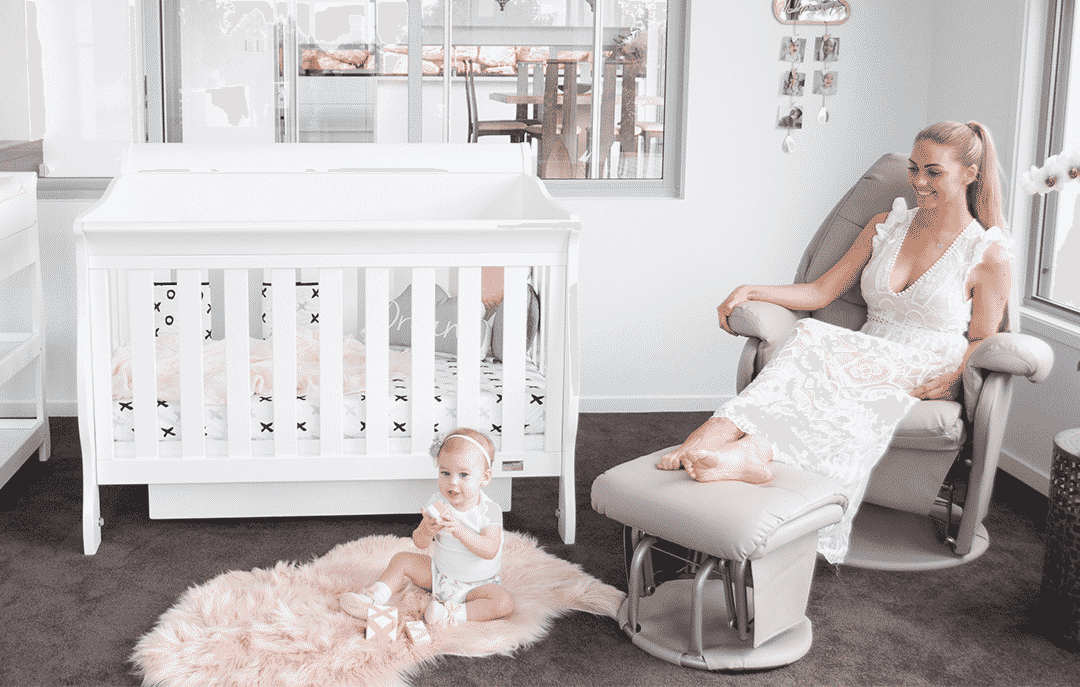 Babyhood Amani Sleigh Cot - Kiddie Country