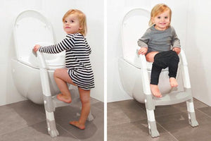 Ultimate Toilet Step and Sit Toilet Trainer - Kiddie Country