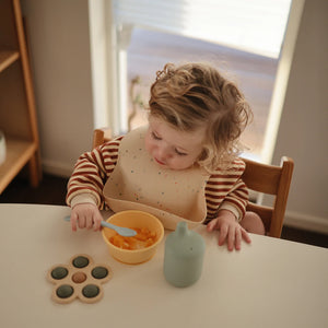 Mushie Silicone Baby Bib - Kiddie Country