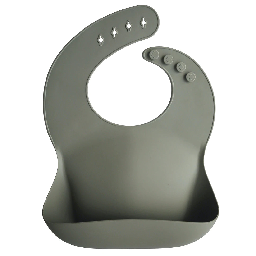 Mushie Silicone Baby Bib - Kiddie Country
