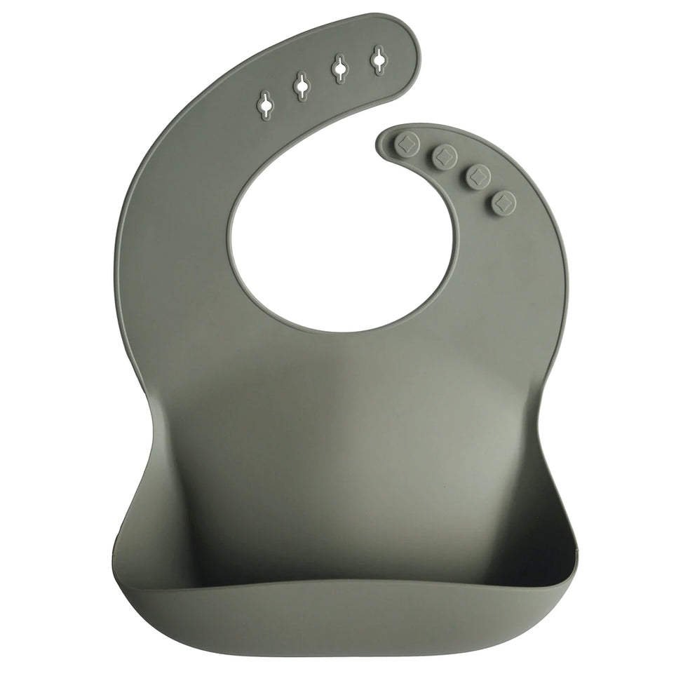 Mushie Silicone Baby Bib - Kiddie Country