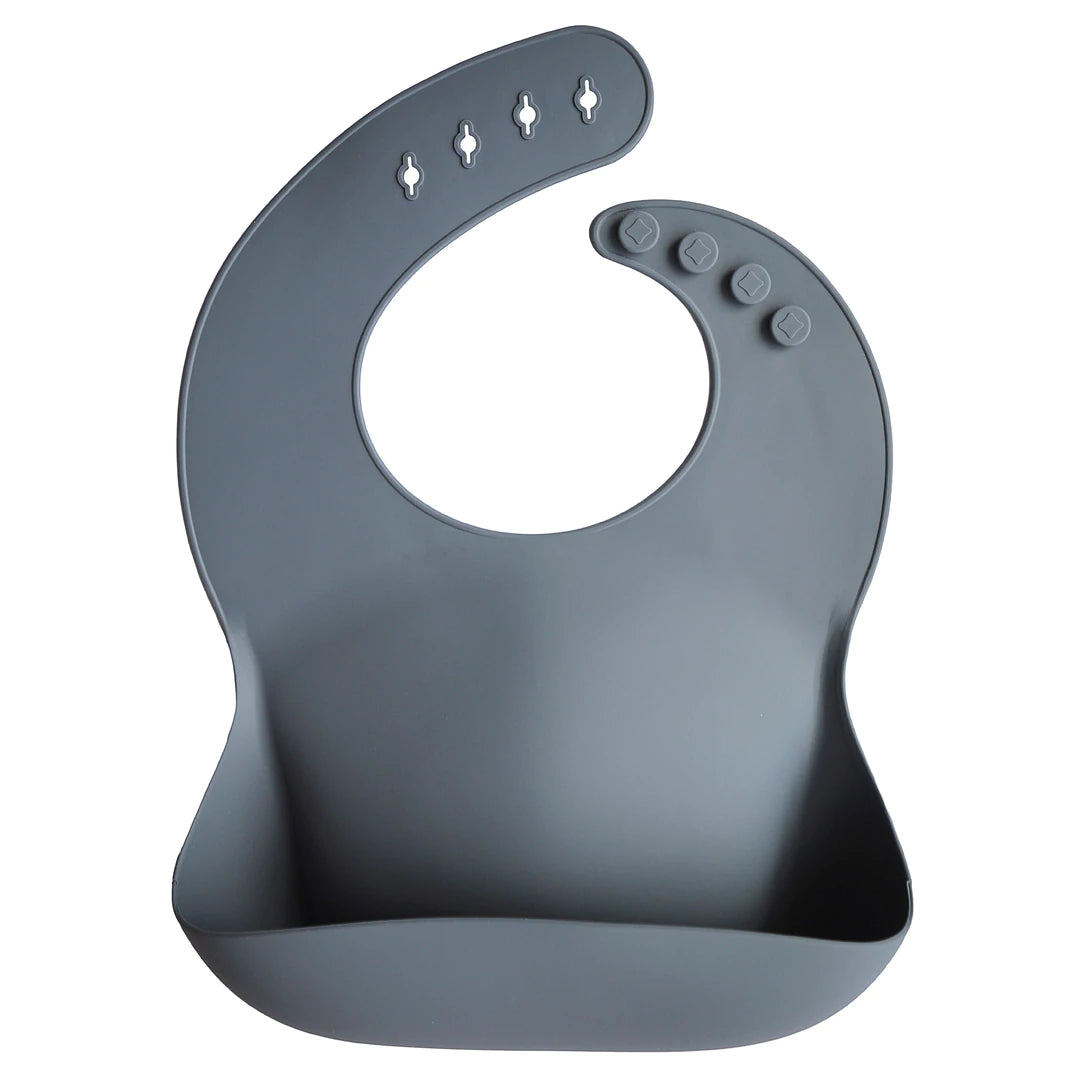 Mushie Silicone Baby Bib - Kiddie Country