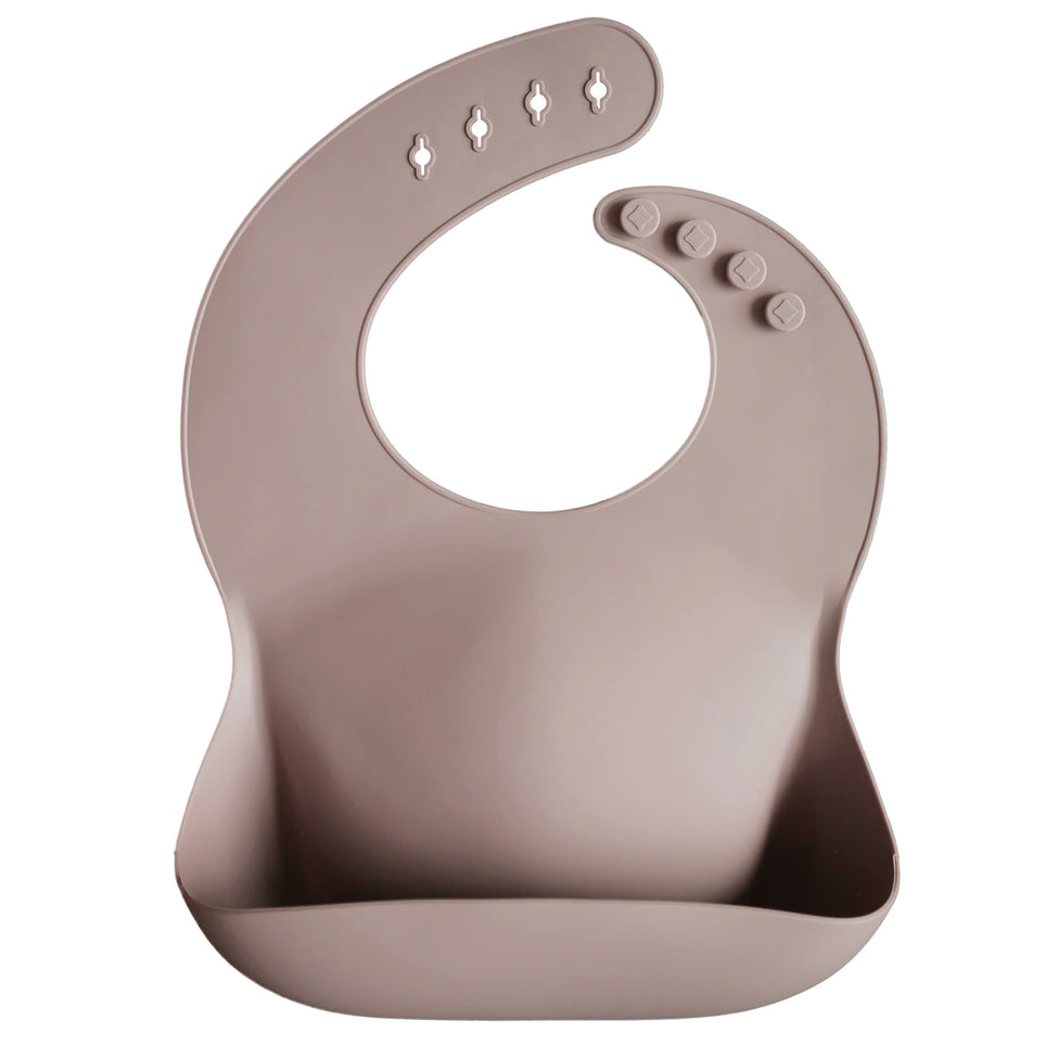 Mushie Silicone Baby Bib - Kiddie Country