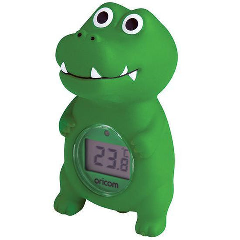 Oricom Digital Bath and Room Thermometer Crocodile - Kiddie Country
