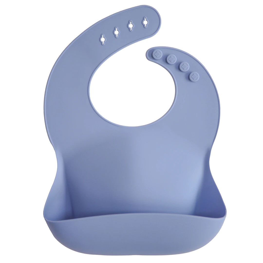 Mushie Silicone Baby Bib - Kiddie Country