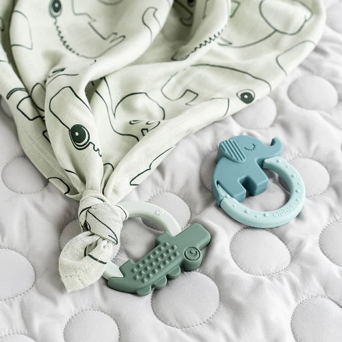 Done by Deer 2-pack Deer Friends Teether