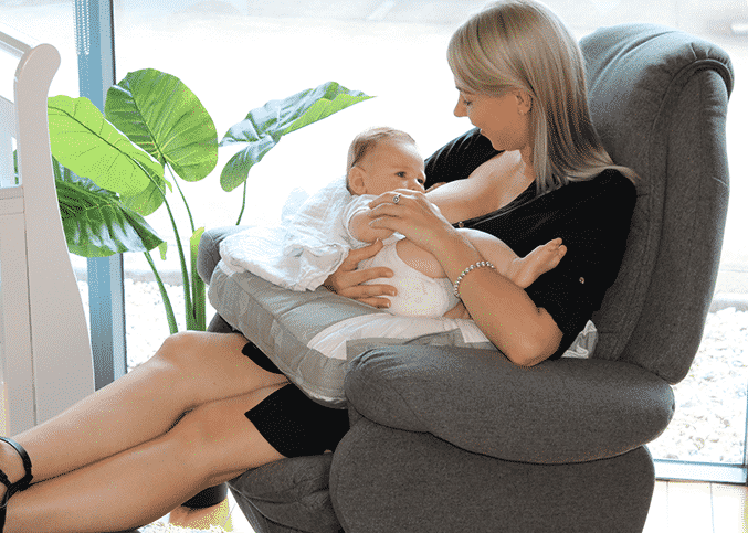 Babyhood Vogue Feeding Glider Chair - Kiddie Country