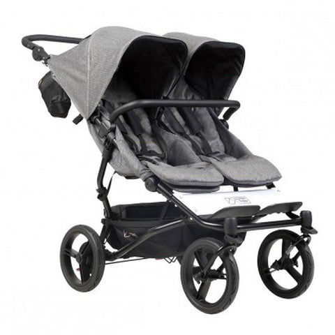 Mountain Buggy Duo Herringbone LUXURY COLLECTION with Carrycot Plus - Kiddie Country