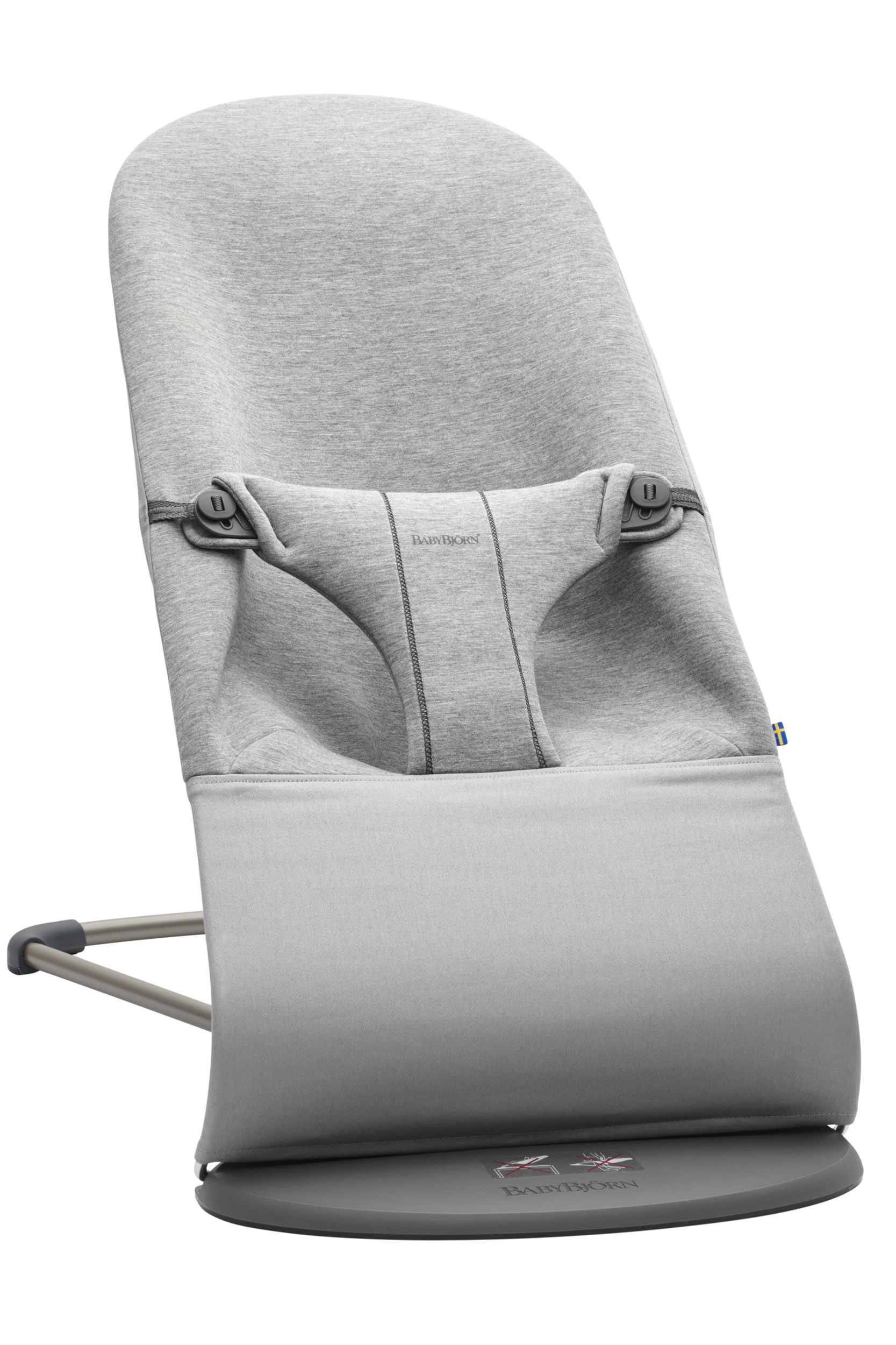 BabyBjorn Bouncer Bliss 3D Jersey Light Grey - Kiddie Country