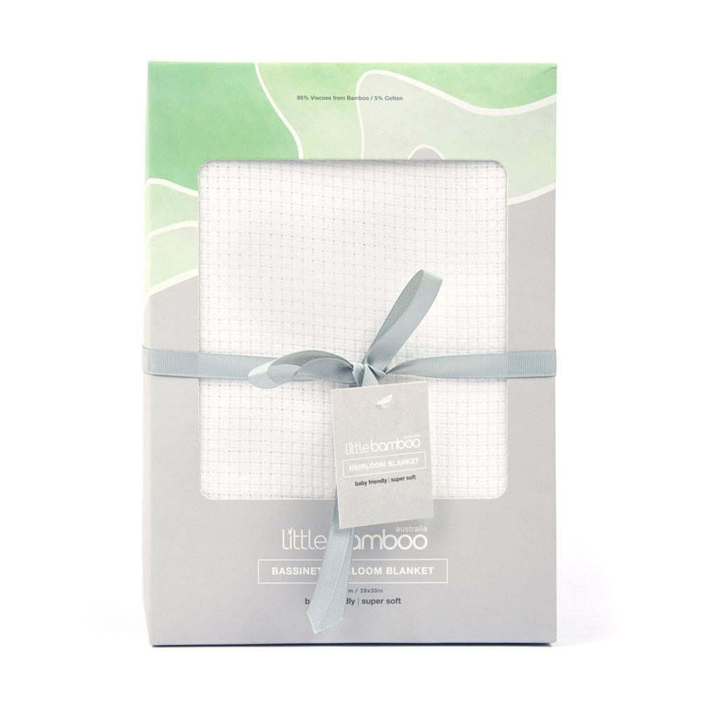 Little Bamboo Bassinet Heirloom Blanket - Kiddie Country