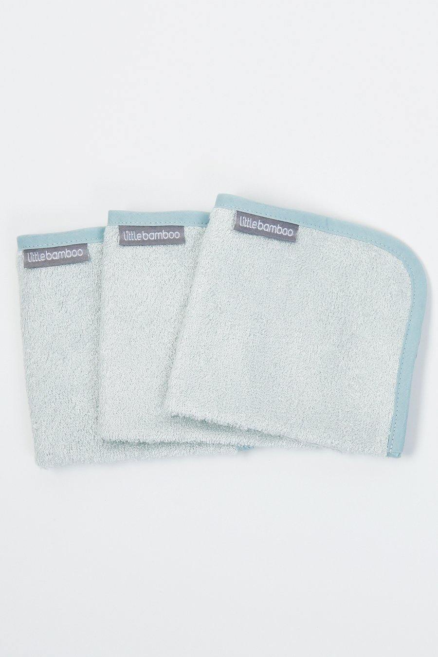Little Bamboo Towelling Washers 3pk - Kiddie Country