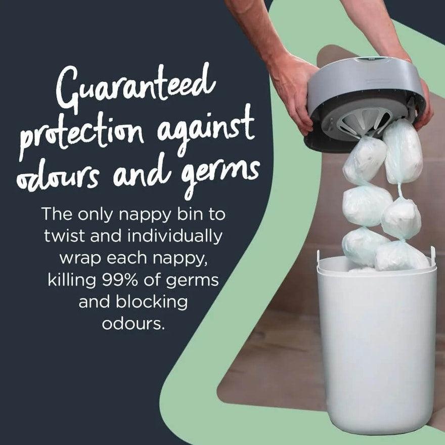 Tommee Tippee Twist & Click Nappy Disposal Bin - Kiddie Country