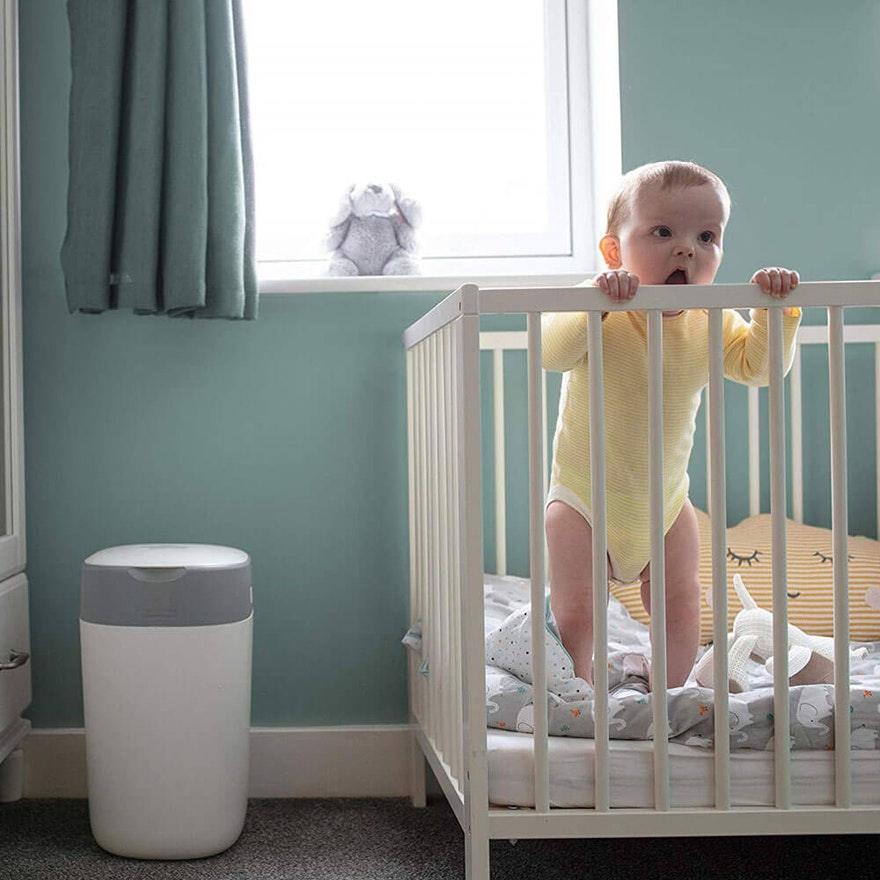 Tommee Tippee Twist & Click Nappy Disposal Bin - Kiddie Country