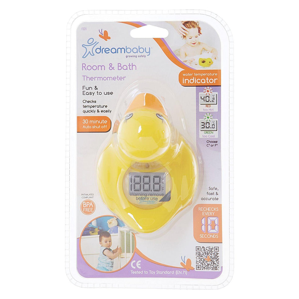 Dreambaby Bath and Room Thermometer Duck - Kiddie Country