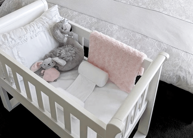 Shop Babyhood Sandton Sleigh Cradle Including Mattress Online Melbourne at Kiddie Country