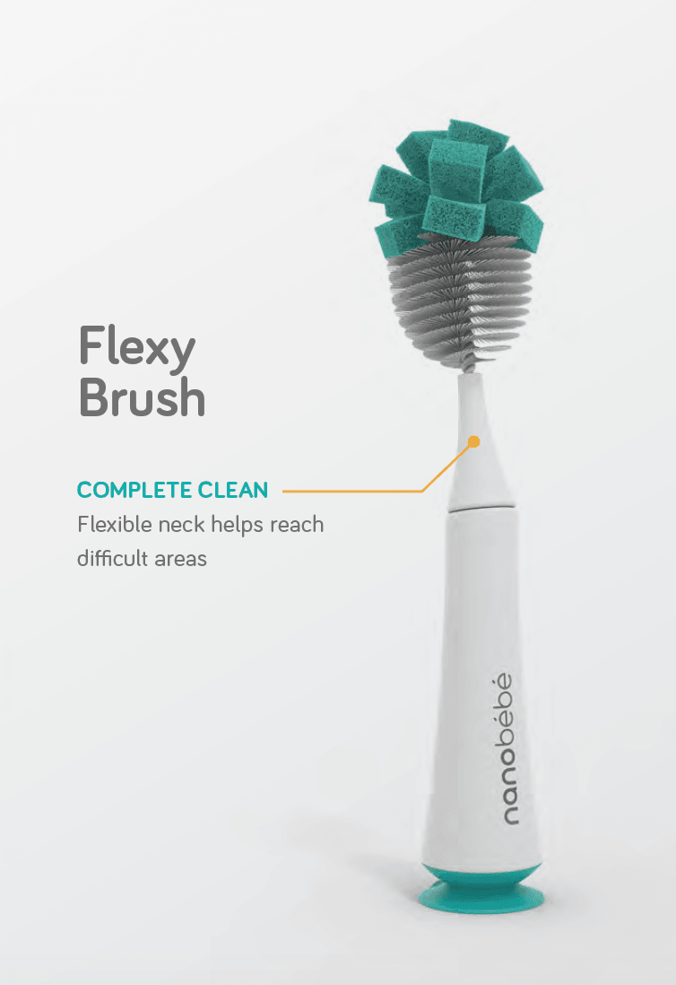 Nanobébé Flexy Brush - Twin Pack - Kiddie Country