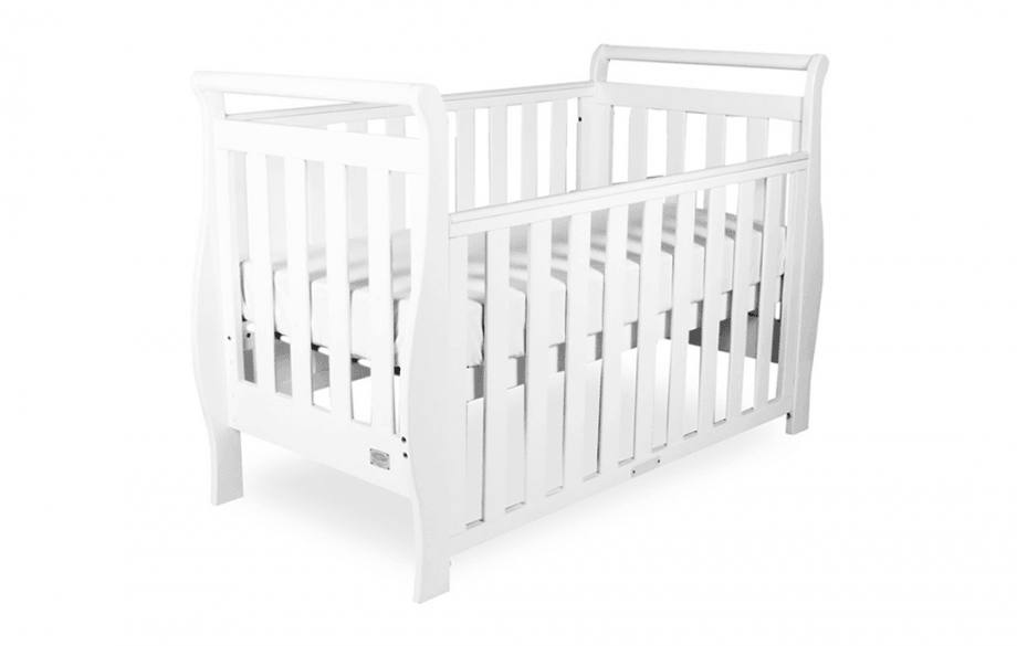 Babyhood Georgia Sleigh Cot Luxx - Kiddie Country
