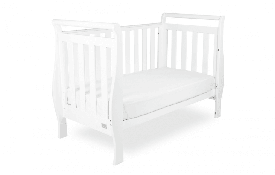 Babyhood Georgia Sleigh Cot Luxx - Kiddie Country