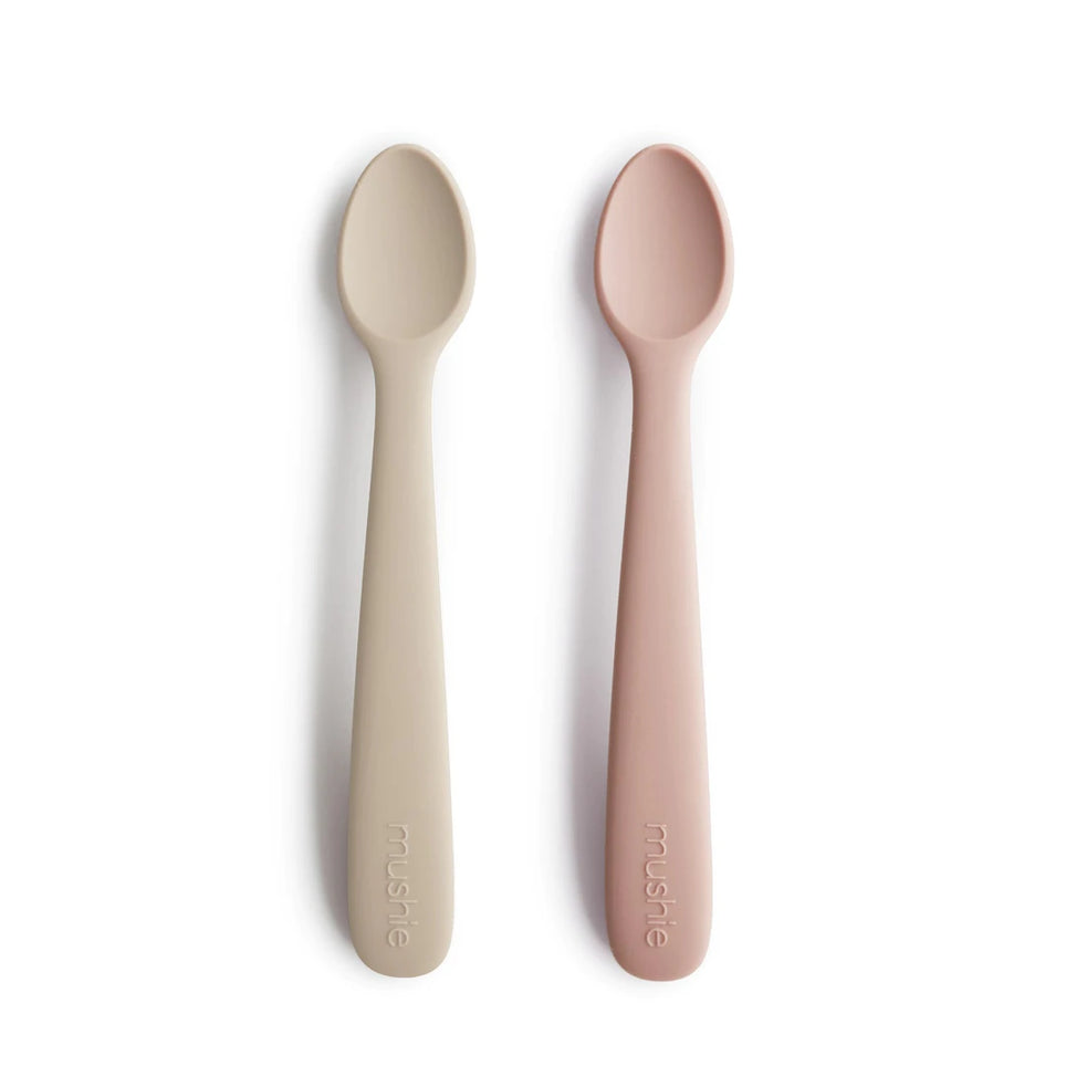 Mushie Silicone Feeding Spoons 2pk - Kiddie Country