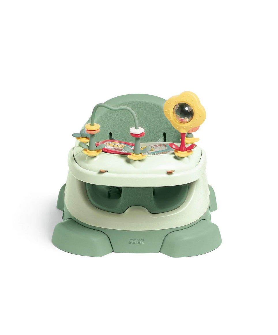 Mamas & Papas Bug 3-in-1 Floor & Booster Seat with Activity Tray
