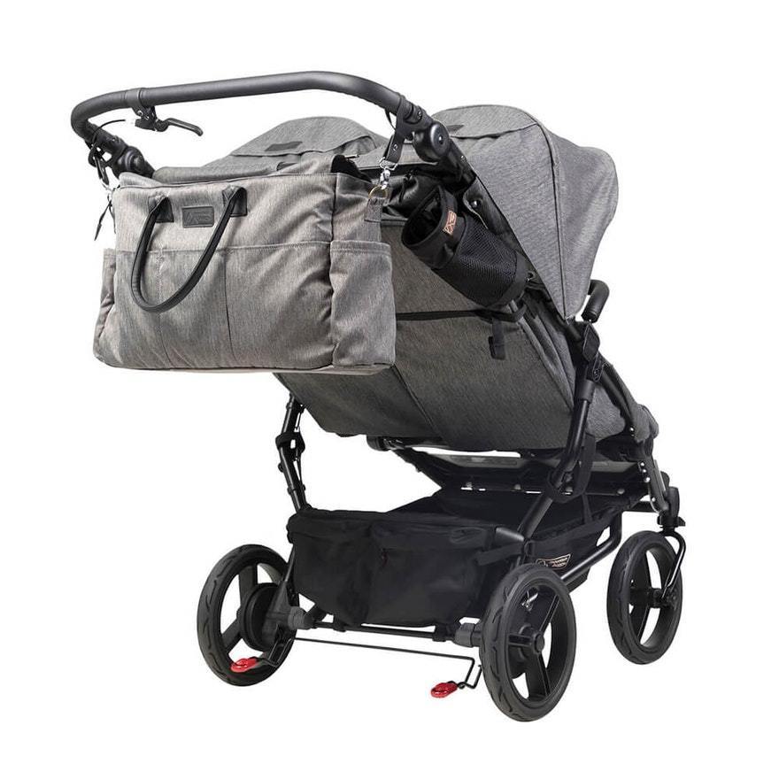 Mountain Buggy Duo Herringbone LUXURY COLLECTION with Carrycot Plus - Kiddie Country