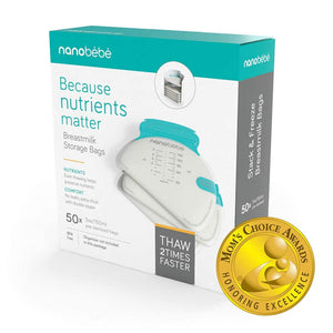 Nanobebe Breastmilk Storage Bags - Kiddie Country