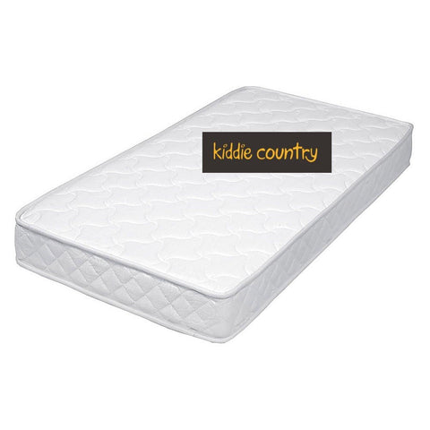 Deluxe Innerspring Cot Mattress with Organic Cotton Cover - Kiddie Country