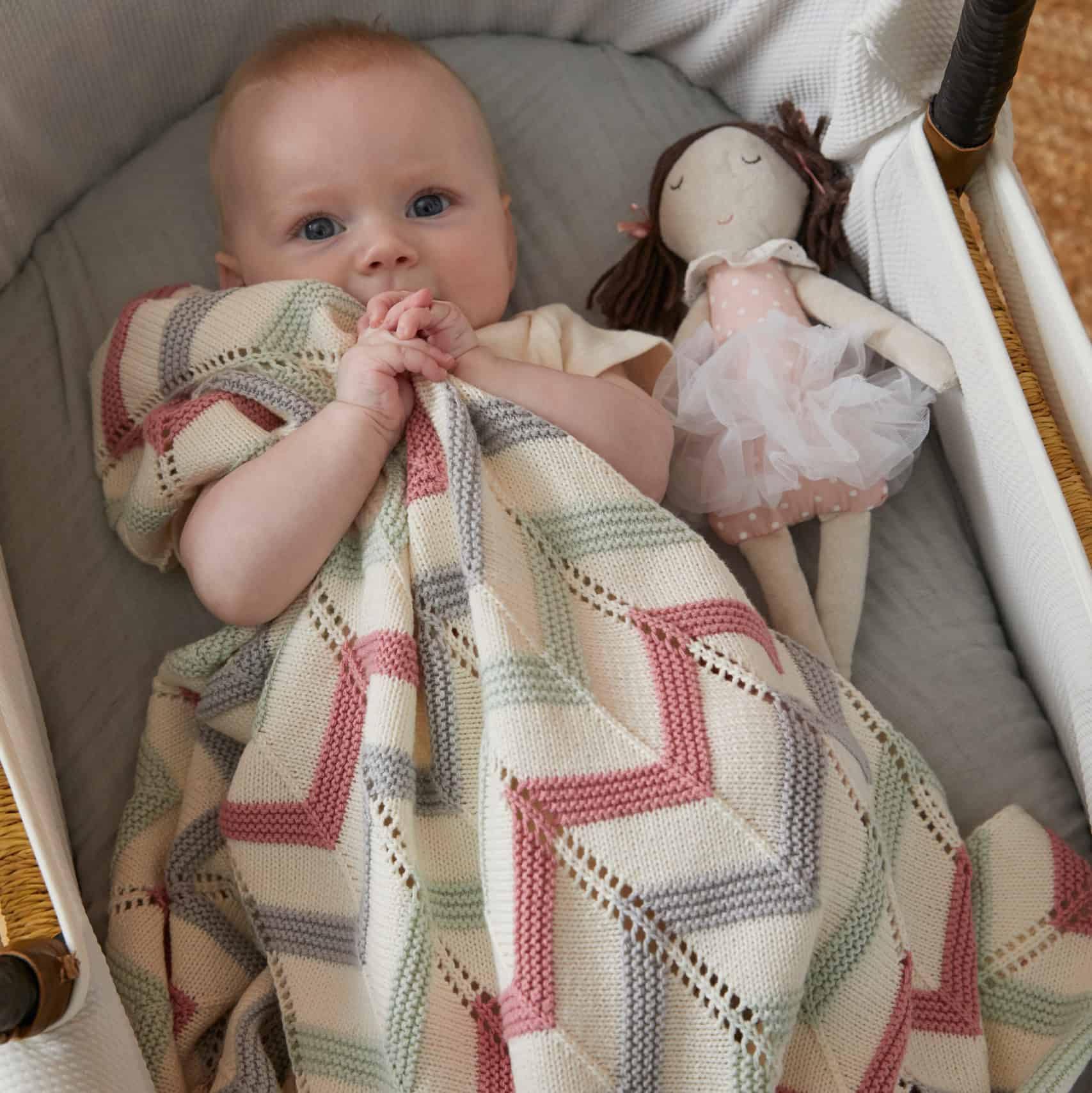 Pilbeam Zig Zag Knit Blanket - Kiddie Country