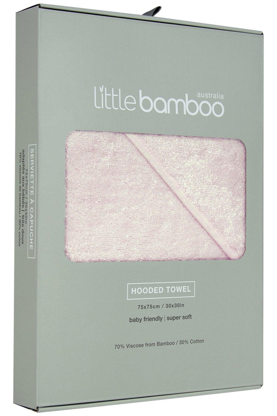 Little Bamboo Hooded Towel - Kiddie Country
