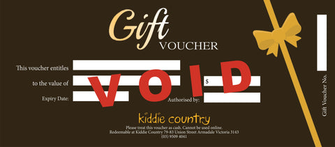 Gift Voucher - Kiddie Country